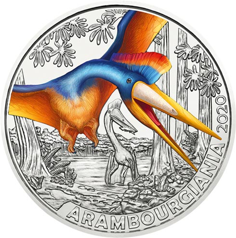 Oesterreich_3-Euro-2020_Arambourgiania-RS