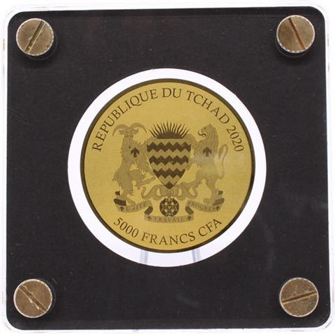 Tschad-6x5000 Francs-2020-AU-Klimazonen der Erde-Etui
