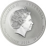 10 Oz Silbermünzen Australien Lunar Jahr des Pferdes 2014