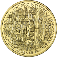 Deutschland-100-Euro-2016-Au-Altstadt-Regensburg-RS
