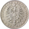 j.43 Kaiserreich 2 Mark 1891-1913 König Otto von Bayern