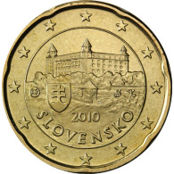 Slowakei 20 Cent 2010 bfr. Burg von Bratislava