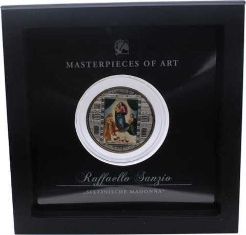 Cook Islands-20 Dollar-2009-AGpp-R.Sanzio Madonna-RS