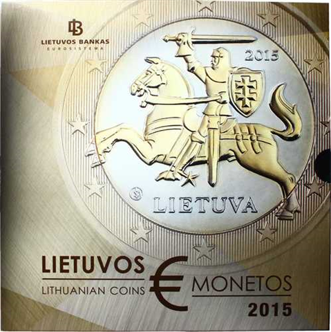 Litauen KMS 2015 Proof Set 1