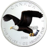 Kanada 5 Dollars 2014 bfr. Birds of Prey Bald Eagle in Farbe I