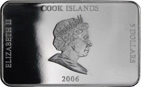 Cook Islands- 5 Dollar-2006-AGpp-Urbi et Orbi Ostersegen-RS