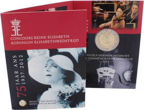 Belgien-2 Euro-2012-bfr-Musikwettbewerb-Coincard