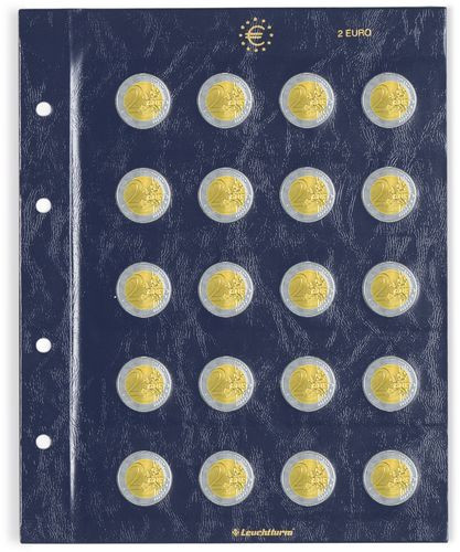 312494 - Münzenblätter VISTA für 2 Euro Münzen 