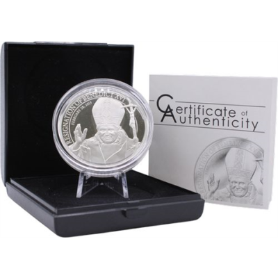Cookinseln-5Dollar-2013-AGpp-RücktrittBenediktXVI-Etui