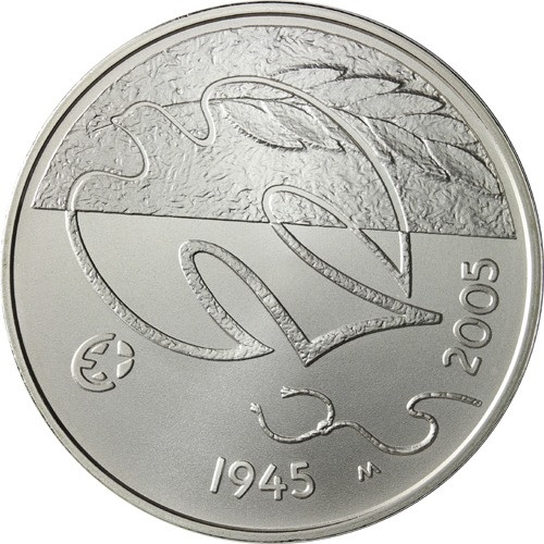 Finnland-10-Euro-2005-AgStgl-Frieden-Freiheit-RS