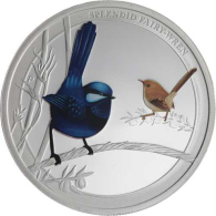 Australien-50 Cent-2013-AGpp-Splendid Fairy-Wren-RS