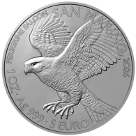 San-Marino-5-Euro-2026-AGstgl-Wanderfalke-RS