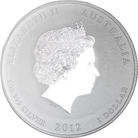 Australien-12x1 Dollar-2012-AGstgl-Drache-VS