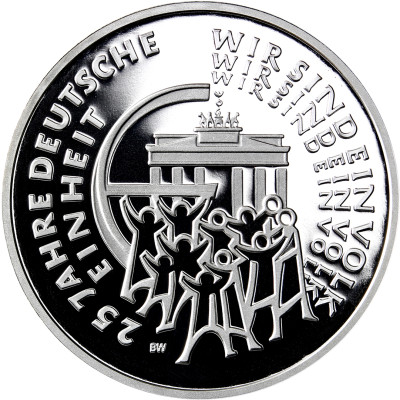 PP Münzen Deutsche Einheit 2015