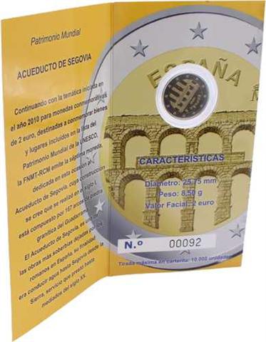 Spanien-2Euro-2016-PP-Segovia-Coincard