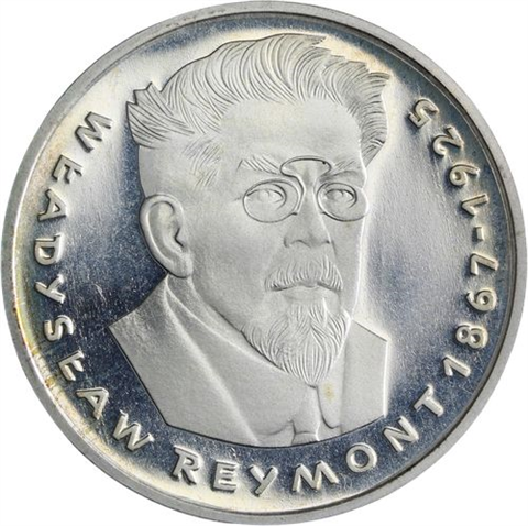 Polen-100 Zlotych-1977-AGpp-Wladyslaw Reymont-RS