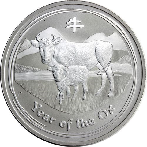 Australien-12x1 Dollar-2008-2019-AGstgl-Lunar II-Etui