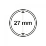 337997 - 10 Münzenkapseln  Innendurchmesser 27 mm 