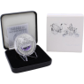 Fiji-1 Dollar-2014-AGpp-Violet Pearl-Etui