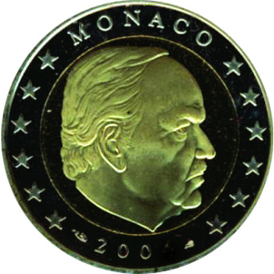  Monaco 2 Euro 2004 PP 