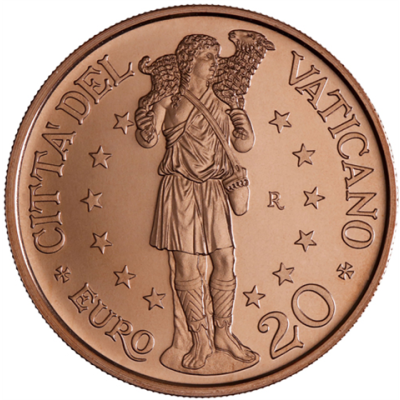 Vatikan-20Euro-2025-StglKupfer-Der-Gute-Hirte-RS