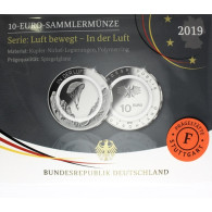 In der Luft – 10 Euro Münze Gleitschirm 2019 1. Ausgabe Polymerring bestellen 