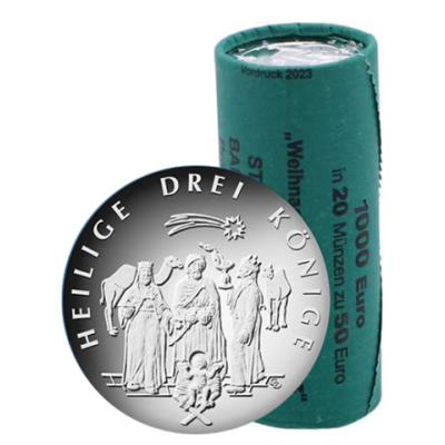 Deutschland-20x50Euro-2026-Münzrolle-Heilige-Drei-Könige-RS