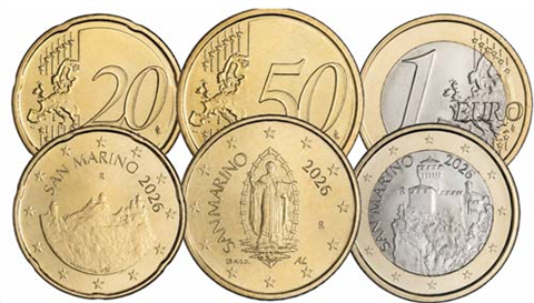 San-Marino-1,70-Euro-2026-Kleinmuenzsatz-20-Cent-50-Cent-und-1-Euro-rsvs