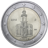 Deutschland-2Euro-2015bfr-Paulskirche-Münzzeichen-J-RS