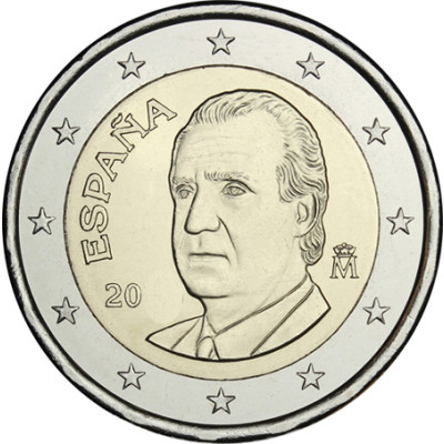 Spanien 2 Euro 2012 bfr. König Juan Carlos I.