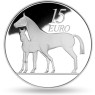 Irland 15 Euro 2010 Pferd Polierte Platte im Etui mit Zertifikat