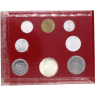 Vatikan-668 Lire-1967-Stgl-Kursmünzensatz-VS