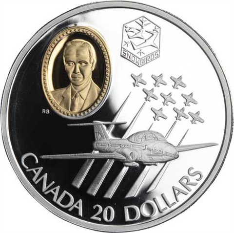 Kanada-20 Dollar-1997-PP-Canadair CT-114 Tutor-RS