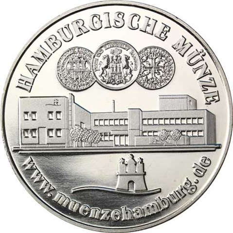 Deutschland-3,88-Euro-2003-Stgl-Münzstättensatz-Hamburg-I
