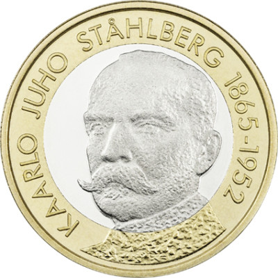 Finnland 5 Euro 2016 Stahlberg Praesidenten Serie 