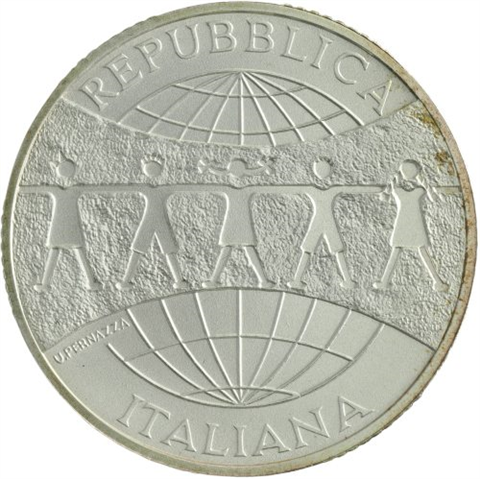 Italien 10 Euro 2006 stgl. 60 Jahre Unicef-III