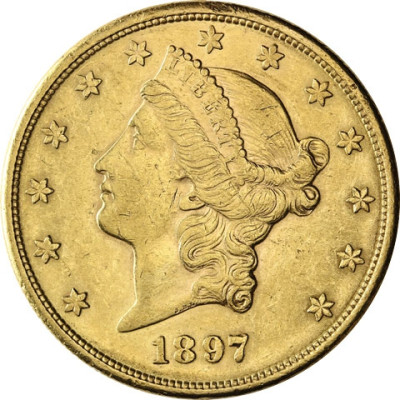20 Dollars USA Gold-Double-Eagle Liberty Head