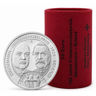 Deutschland-35-Euro-2026-Silber-Friedensnobelpreis-Rolle