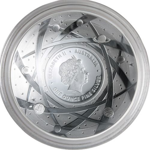 Australien-5 dollar-2019-AGpp-Sun-Sonne-Etui