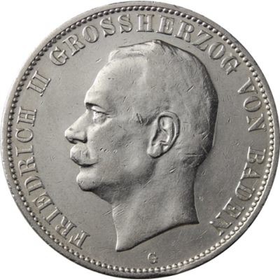 J40-Baden-5Mark-1907-1913-AgSS-FriedrichII-RS