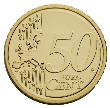 Deutschland 50 Euro-Cent 2016  Kursmünze mit Eichenzweig