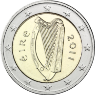 Irland-2-Euro-2011-Keltische-Harfe-RS
