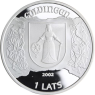 Lettland-1 Lats-2002-AGpp-Kuldiga-VS