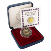 Belgien-2-Euro-2015-PP-30-Jahre-Euroflagge-im-Etui