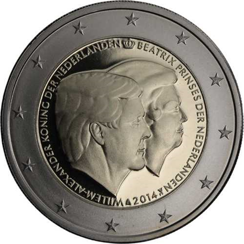 Niederlande-2Euro-2014-PP-Doppelportrait-RS