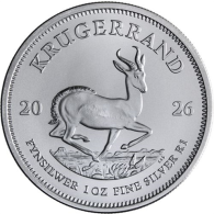 Südafrika-1 Rand-2026-AGstgl-Krügerrand-RS