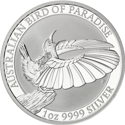 Australien 1 Dollar 2018 Stgl. Paradiesvogel 1