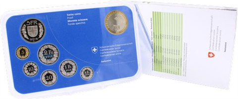 Schweiz-18,85 Franken-2016-PP-Flora Alpina Edelweiss-RS