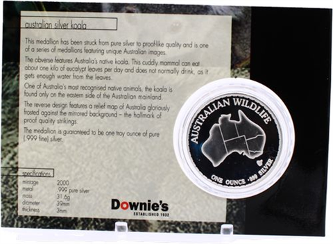 Australien-1 Unze-2001-AGstgl-Koala-RS