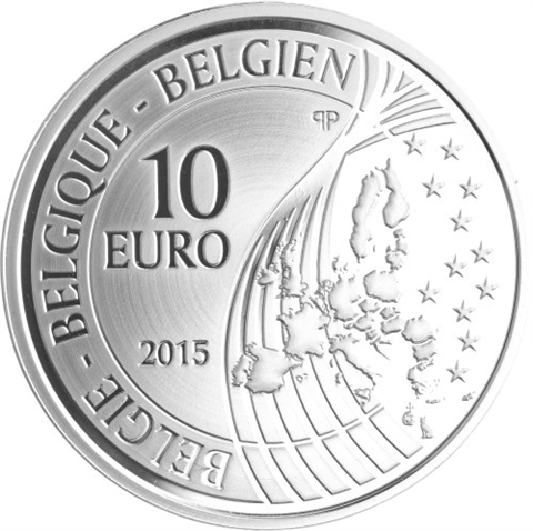 Belgien-10Euro-2015-AgPP-SchlachtbeiWaterloo-rs